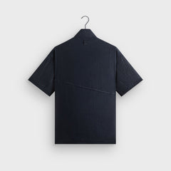 Giorgio Armani & Kith Open Weave Colton Zip-Up Shirt - Nocturnal
