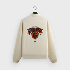 Giorgio Armani & Kith for the New York Knicks Harmon Rugby Polo - Sandrift