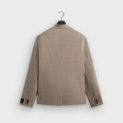 Giorgio Armani & Kith &Kin Single Breasted Collarless Jacket - Dark Ash