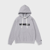 vowels Blur Hoodie - Grey Heather