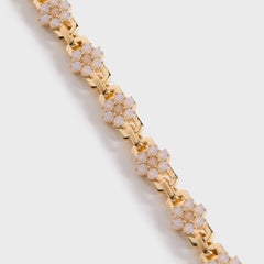 Hatton Labs Daisy Bracelet - Sterling Silver / Mixed