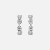Hoorsenbuhs Crescent Earrings - Sterling Silver