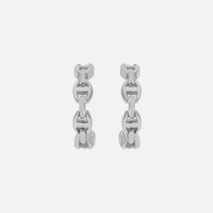 Hoorsenbuhs Crescent Earrings - Sterling Silver
