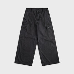 CDG Homme Wide Leg Utility Trousers - Black