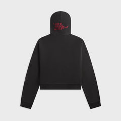 Jordan M J IH Crop Hoodie - Black