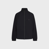 NikeSKIMS Matte Tricot Oversized Full Zip Track Jacket - Obsidian