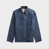 Jil Sander Cotton Chambray Blouson - Indigo