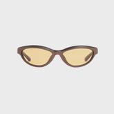 Jacquemus Curvo Sunglasses - Matt Metallic Brown