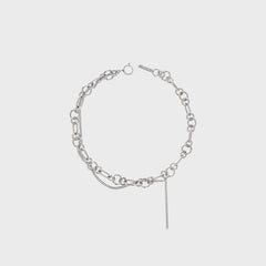 Justine Clenquet Allen Necklace - Palladium