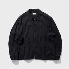 ATON Mat Airly Nylon Flight Jacket - Black