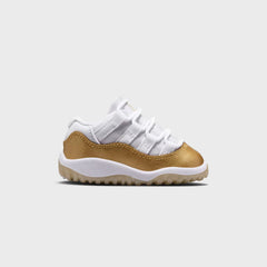 Jordan TD Jordan 11 Retro Low - White / Metallic Gold