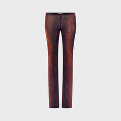 Jean Paul Gaultier Mesh Trouser - Printed Python
