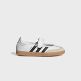 adidas J Samba Jane - White / Alumina / Core Black