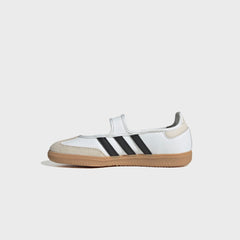 adidas J Samba Jane - White / Alumina / Core Black