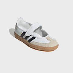 adidas J Samba Jane - White / Alumina / Core Black