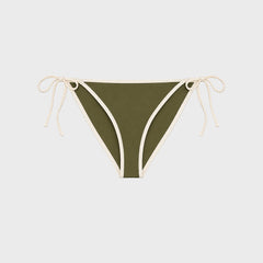JADE Ties Bottom - Olive / Ivory