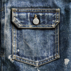 Junya Watanabe MAN New Manual Printed Denim Jacket - Indigo