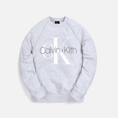 Kith for Calvin Klein Crewneck - Light Heather Grey
