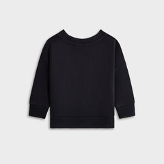 Kith Baby Long Sleeve Nelson Crewneck - Black