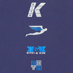 Kith Baby Quarter Zip Dayton Pullover - Nocturnal