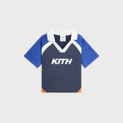Kith Baby Soccer Polo Mesh Shirt - Nocturnal