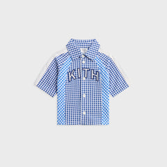 Kith Baby Color-Blocked Gingham Apollo Shirt - Layer