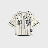 Kith Baby Pinstripe Baseball Shirt - Silk