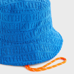 Kith Baby Monogram Towel Terry Bucket Hat - Greek