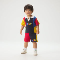 Kith Baby Graham Color-Blocked Short - Nocturnal