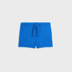 Kith Baby Textured Monogram Liam Short - Greek