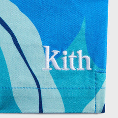 Kith Baby Abstract Tropical Thompson Camp Short - Turquoise