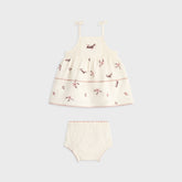Kith Baby Peyton Novelty Mini Dress - White