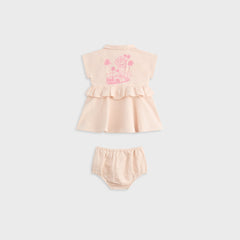 Kith Baby Bella Dress With Bloomer - Sahara