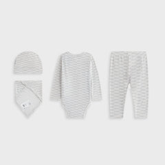 Kith Baby Classic Gift Set - Light Heather Grey