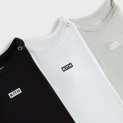 Kith Baby 3-Pack Origins Onesie - Black