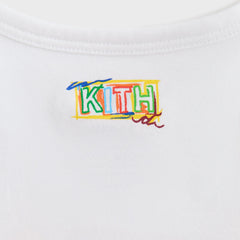 Kith Baby NY Sketchbook Logo Bodysuit - White