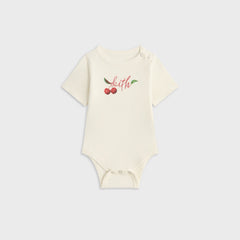 Kith Baby Cherry Short Sleeve Bodysuit - Silk