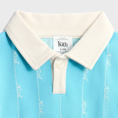Kith Baby Script Knit Romper - Aragonite