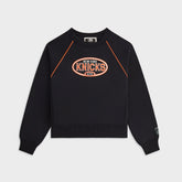 Kith Kids for the New York Knicks Raglan Nelson Crewneck - Black