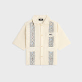 Kith Kids Novelty Embroidered Bennet Collared Shirt - Silk