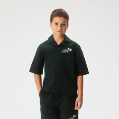Kith Kids Thompson Camp Shirt - Stadium