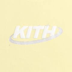 Kith Kids Short Sleeve Nelson Cropped Crewneck - Yellow Haze