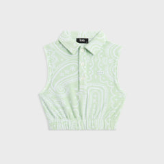 Kith Kids Paisley Jacquard Cropped Tank - Tidal