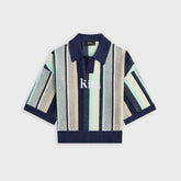 Kith Kids Striped Nelson Short Sleeve - Mykonos