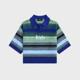Kith Kids Striped Nelson Short Sleeve - Celeste