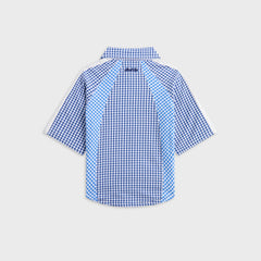 Kith Kids Color-Blocked Gingham Apollo Shirt - Layer