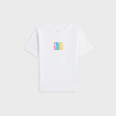 Kith Kids Warp Logo Graphic Tee - White