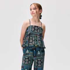 Kith Kids Beach Tile Lila Top - Stadium