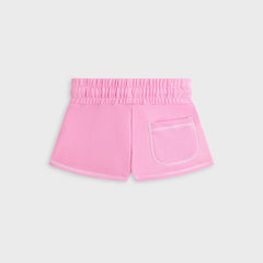 Kith Kids Contrast Stitch Logo Sadie Short - Caladium