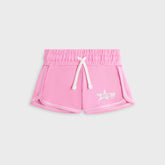 Kith Kids Contrast Stitch Logo Sadie Short - Caladium